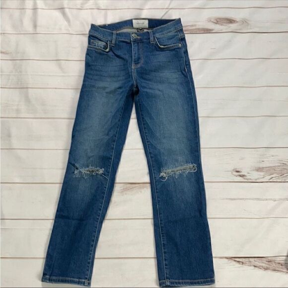 Current/Elliott Distressed Jeans - Picture 2 of 14